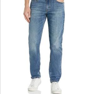 Levis 502 Regular Taper Fit Jeans Med Blue 34 x 29
